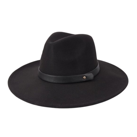BEST SELLER Wide Brim Fedora Hat - Picture 3 of 3